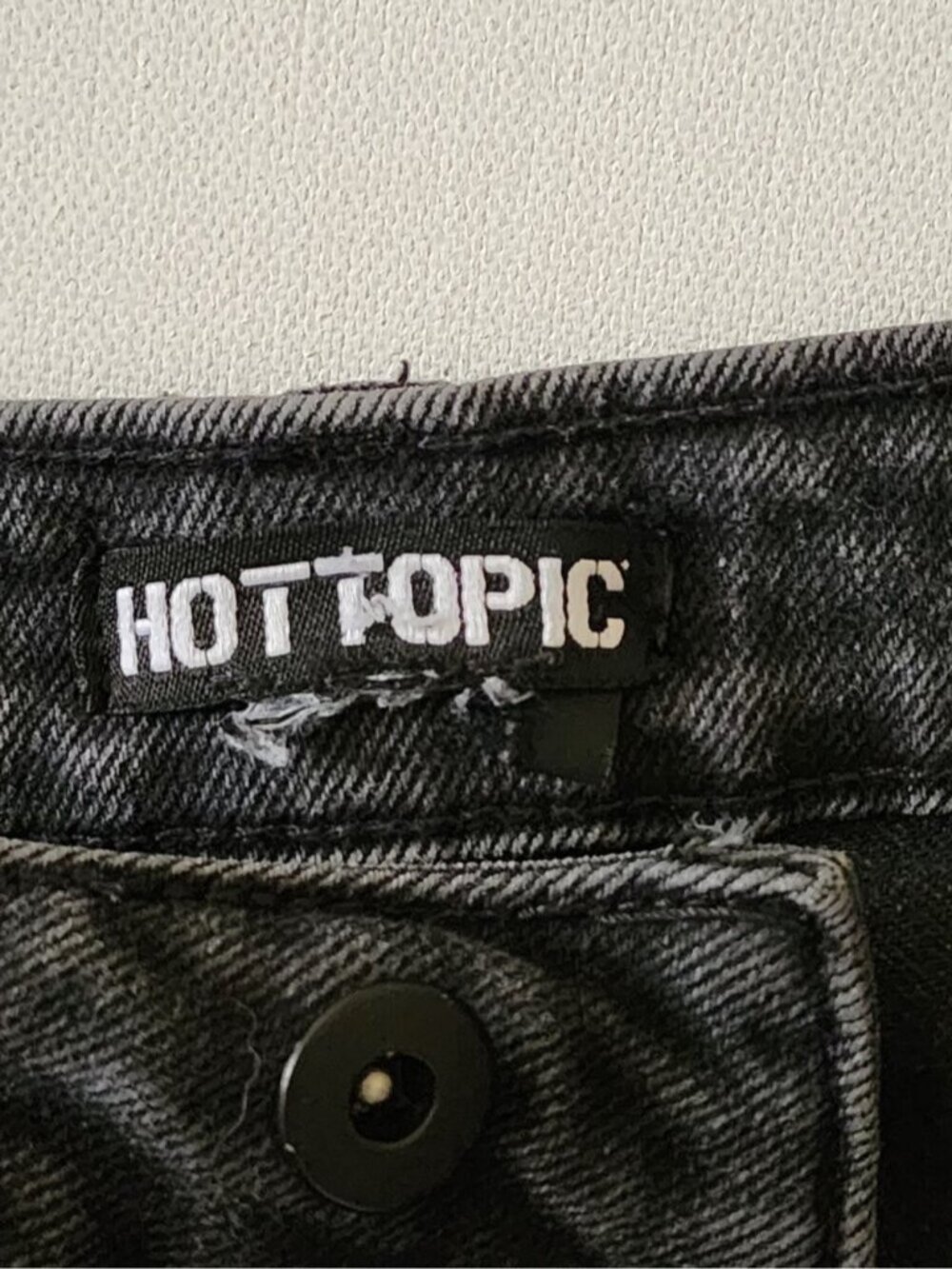 Hot Topic Mushroom Forest Creature Embroidered High Rise Mom Jeans - Picture 10 of 10
